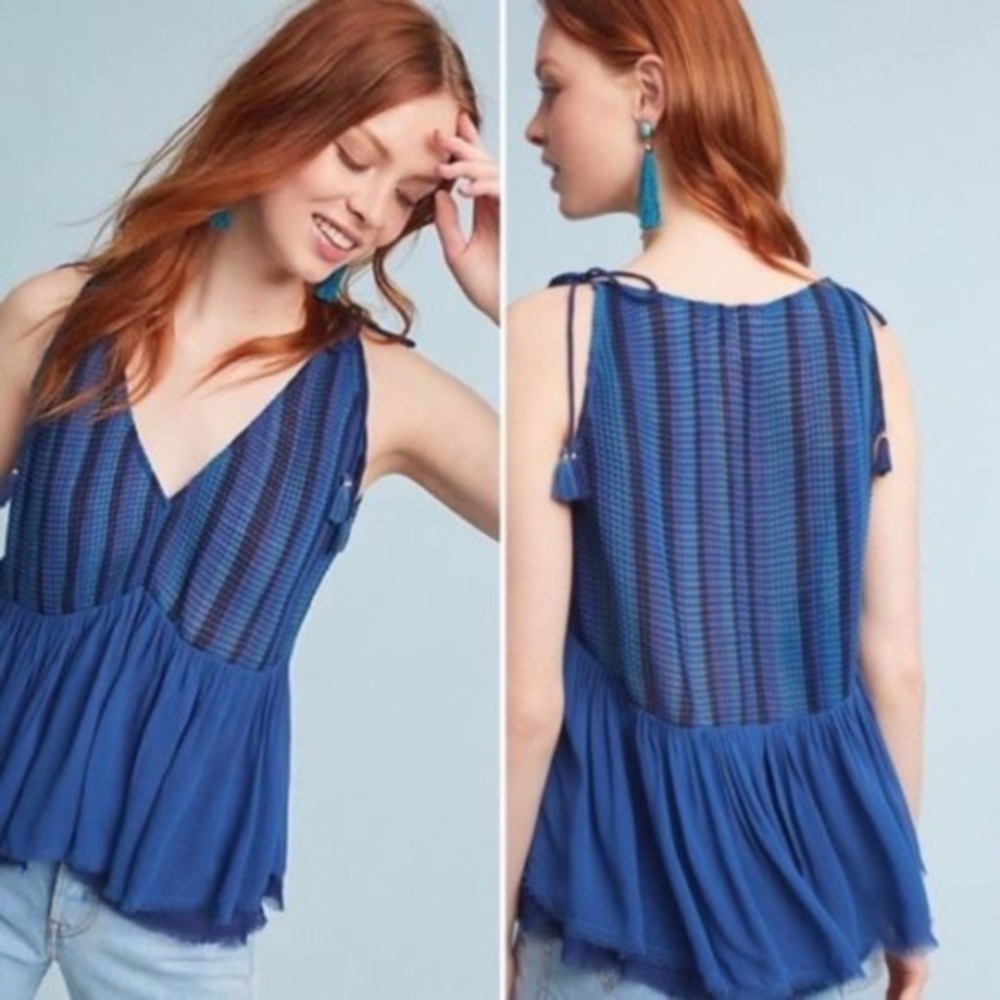 Anthropologie Akemi + Kin Bala Tasseled Cami